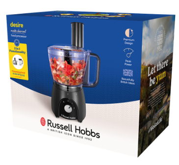 Кухонний комбайн Russell Hobbs 27111-56 Matte Charcoal Food Processor