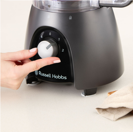 Кухонний комбайн Russell Hobbs 27111-56 Matte Charcoal Food Processor