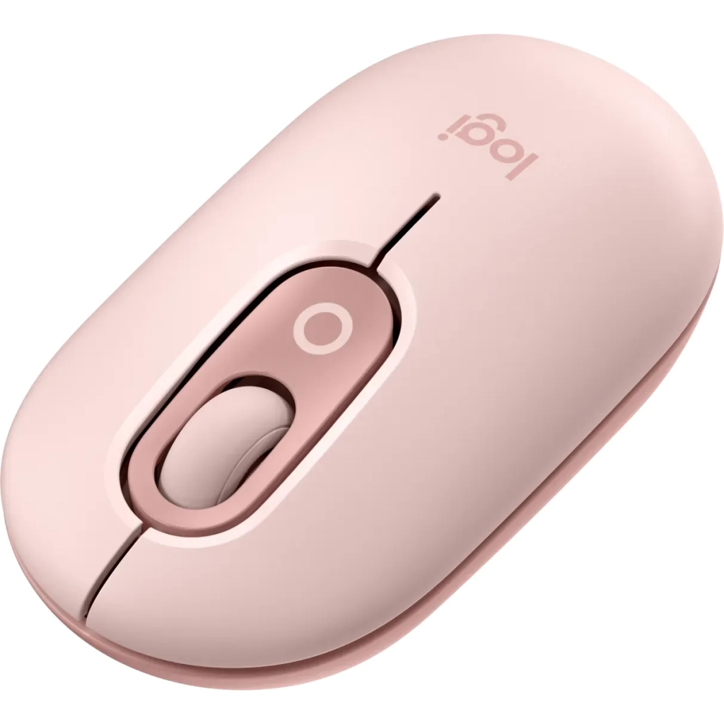 Мишка Logitech POP Mouse With Emoji Bluetooth Rose (910-007413)