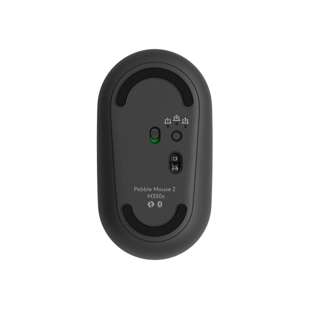 Мишка Logitech Pebble M350s Wireless Graphite (910-007015)