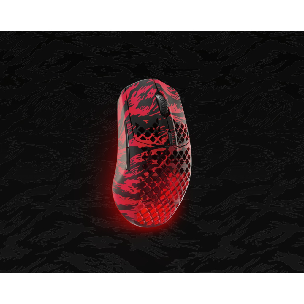 Мишка SteelSeries Aerox 3 Bluetooth RGB Faze Clan Edition Red (62609)