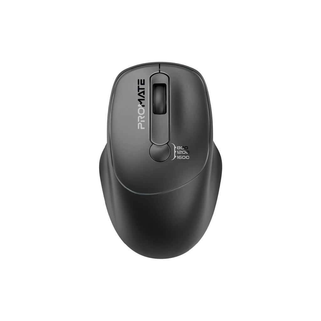 Мишка Promate UniGlide Wireless Black (uniglide.black)