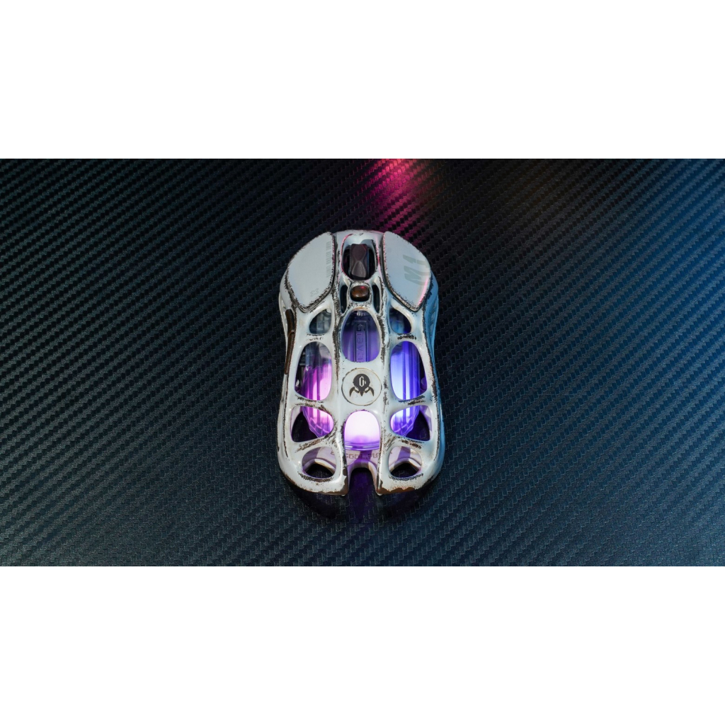 Мишка GravaStar Mercury M1 Pro magnesium alloy body BT/WL/USB-A 4K RGB Battle-Worn (GRAVASTARM1PRO_WSM)