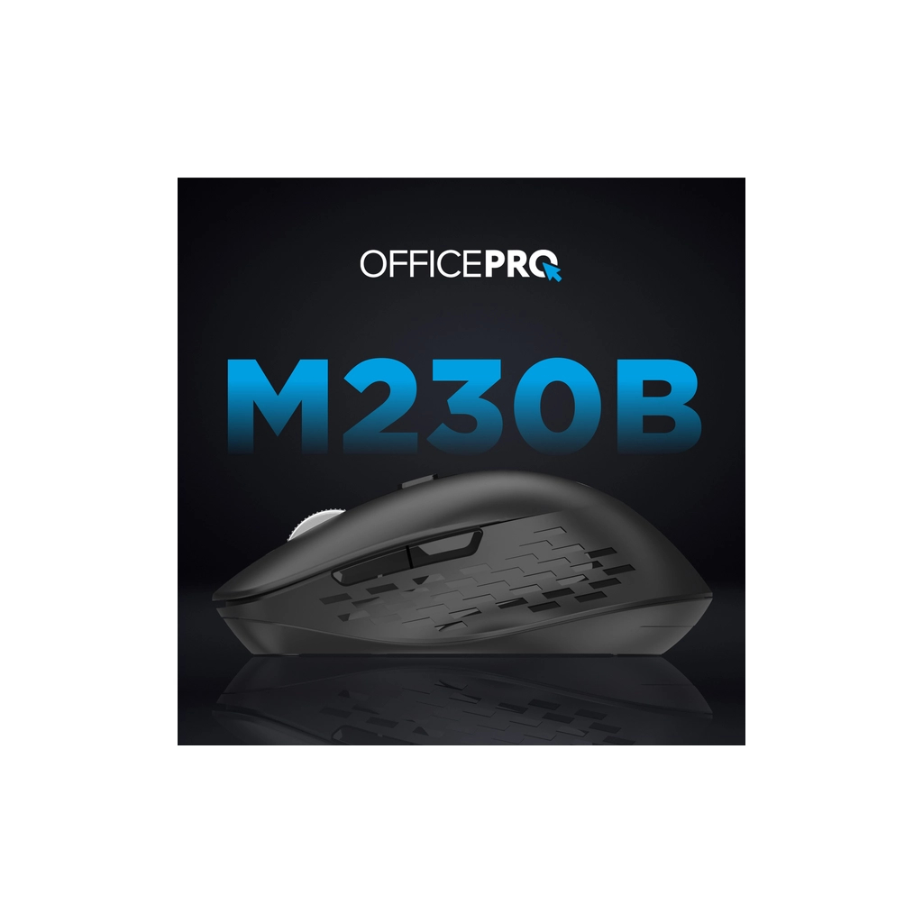 Мишка OfficePro M230B Silent Click Wireless/Bluetooth Black (M230B)