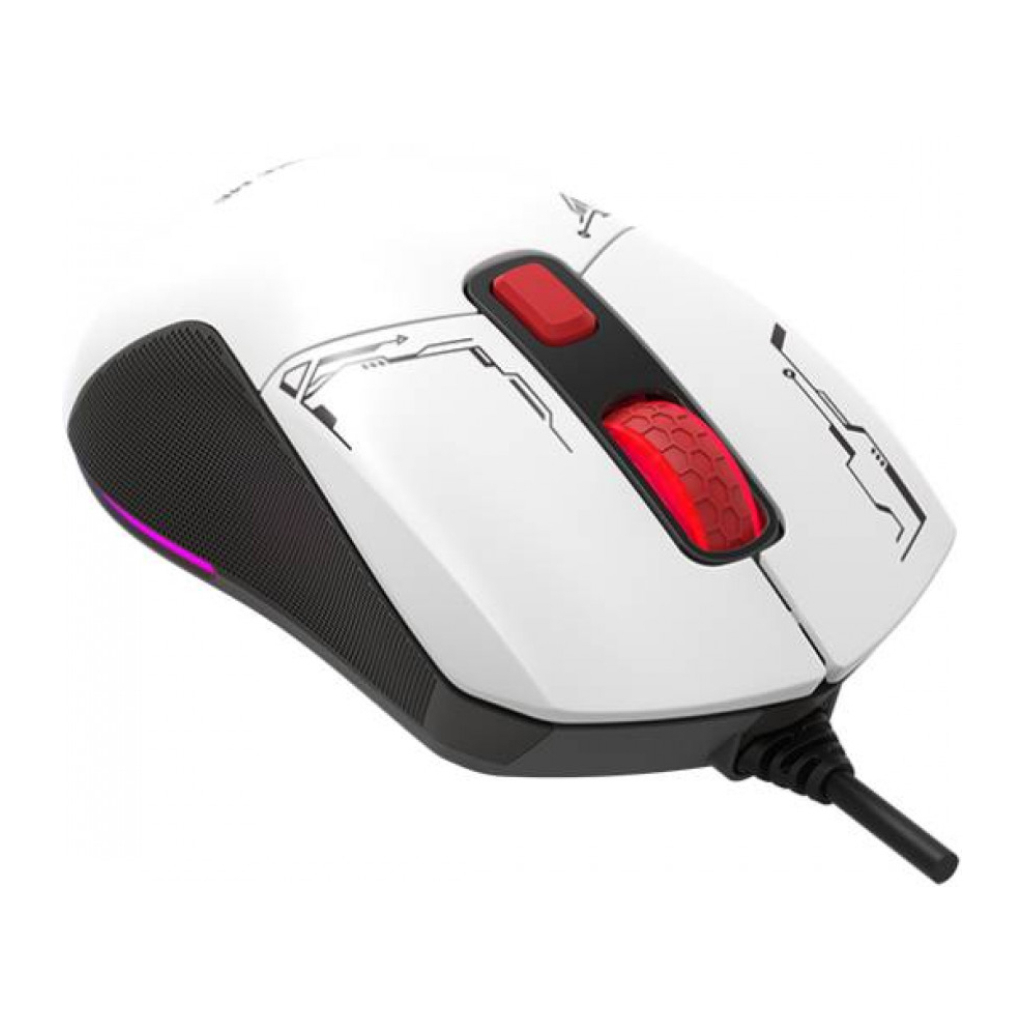 Мишка Xtrike ME GM-316W USB RGB White (GM-316W)