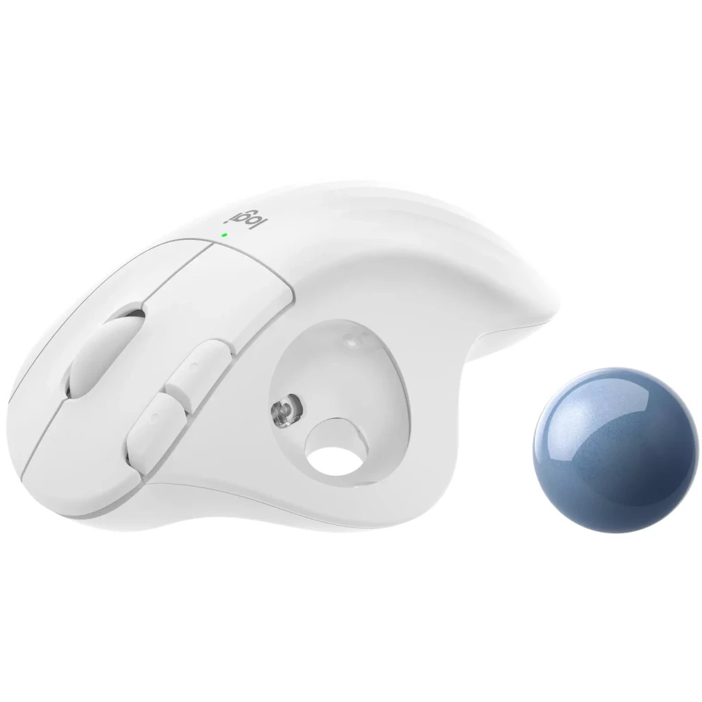 Мишка Logitech Ergo M575 for Business Wireless Trackball Off-White (910-006438)