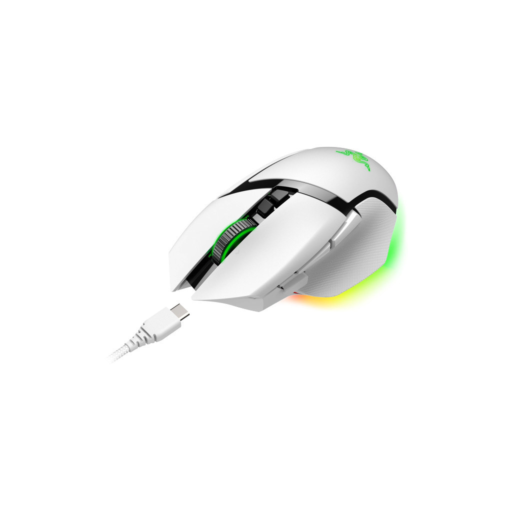 Мишка Razer Basilisk V3 Pro Wireless/Bluetooth White (RZ01-04620200-R3G1)