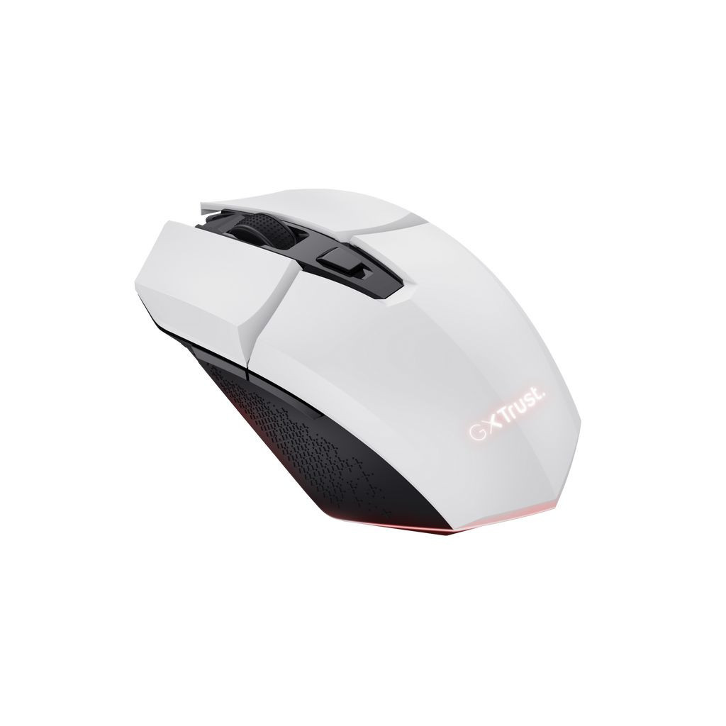 Мишка Trust GXT 110 Felox RGB Wireless White (25069)