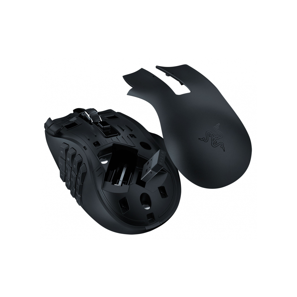 Мишка Razer Naga V2 Hyperspeed Wireless Black (RZ01-03600100-R3G1)