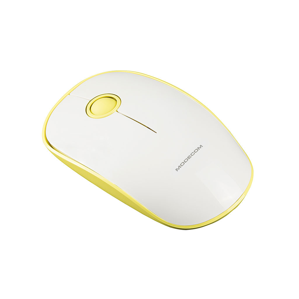 Мишка Modecom MC-WM112 Wireless Yellow-White (M-MC-WM112-290)