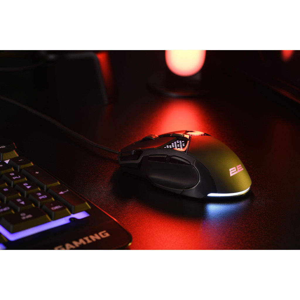 Мишка 2E MG320 RGB USB Black (2E-MG320UB)