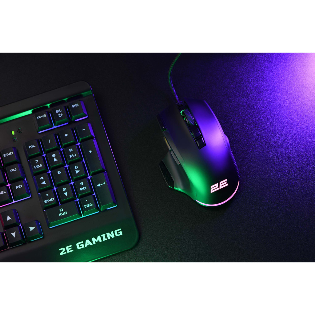 Мишка 2E MG330 RGB USB Black (2E-MG330UB)