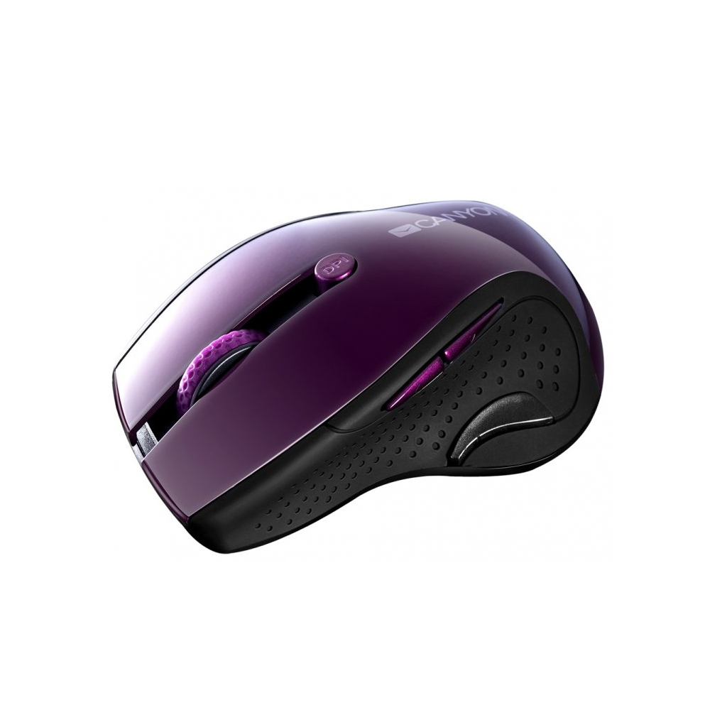 Мишка Canyon CNS-CMSW01P Wireless Purple/Black (CNS-CMSW01P)