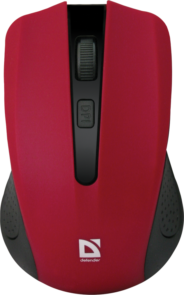 Миша Defender Accura MM-935 Wireless Red (52937)