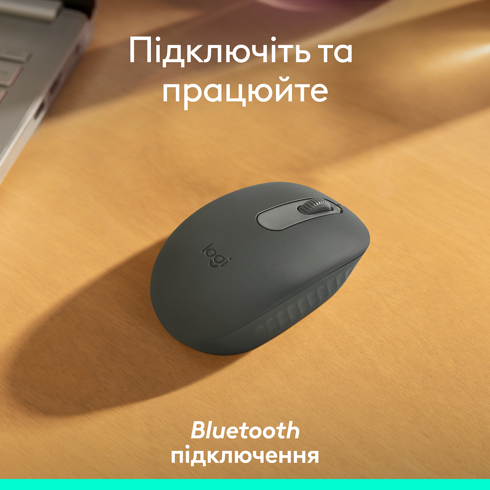 Миша Logitech M196 Graphite, Bluetooth (910-007459)