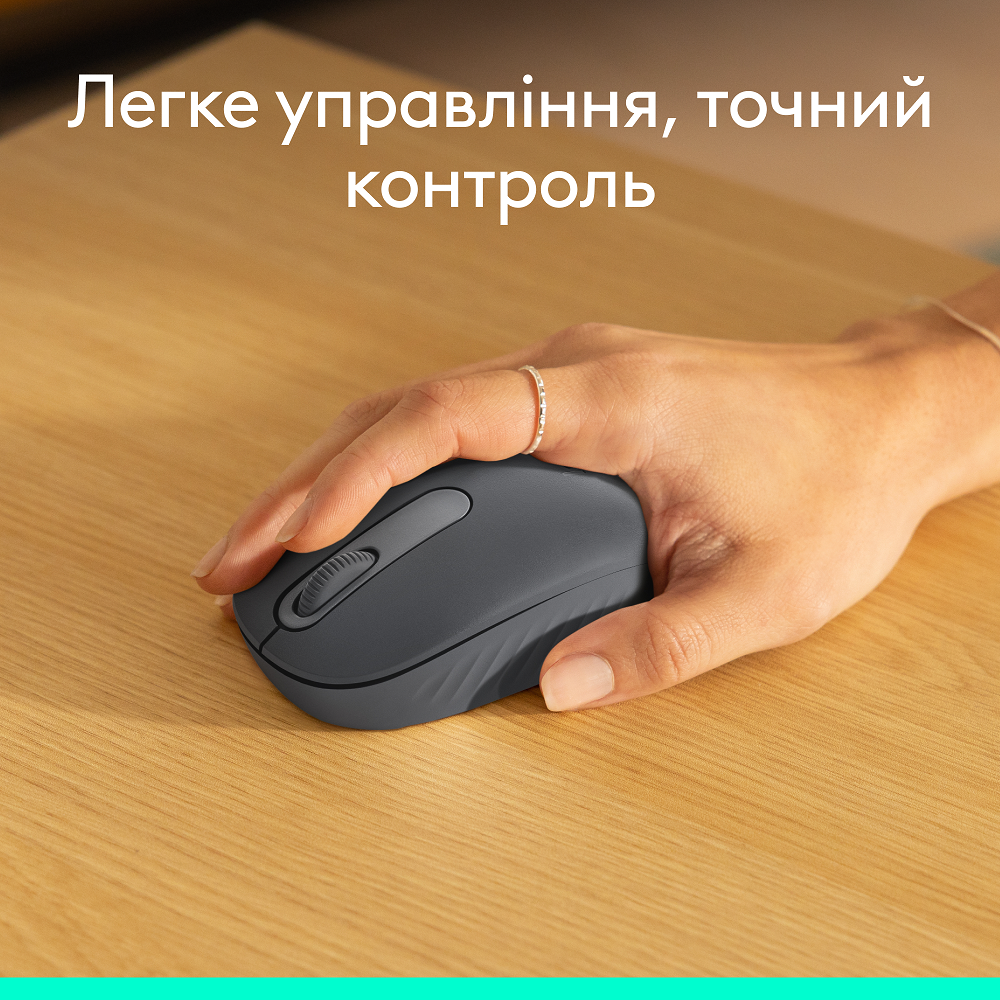 Миша Logitech M196 Graphite, Bluetooth (910-007459)