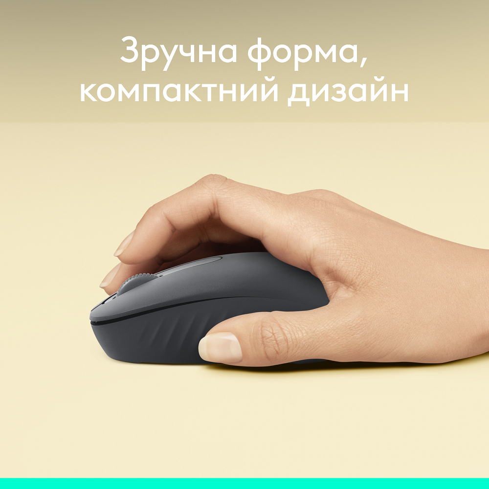 Миша Logitech M196 Graphite, Bluetooth (910-007459)