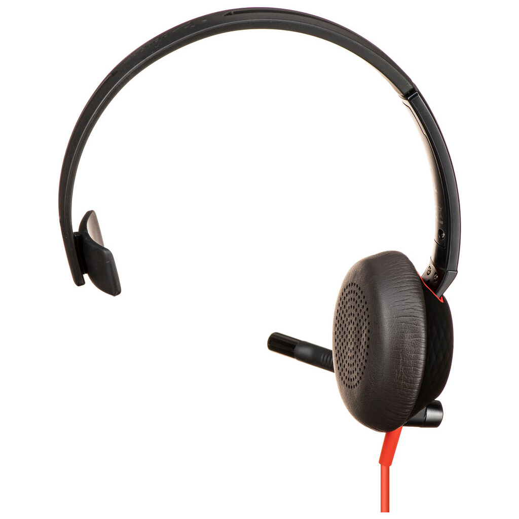 Навушники Poly BlackWire 5210 USB-A HS Mono Black (80R98AA)