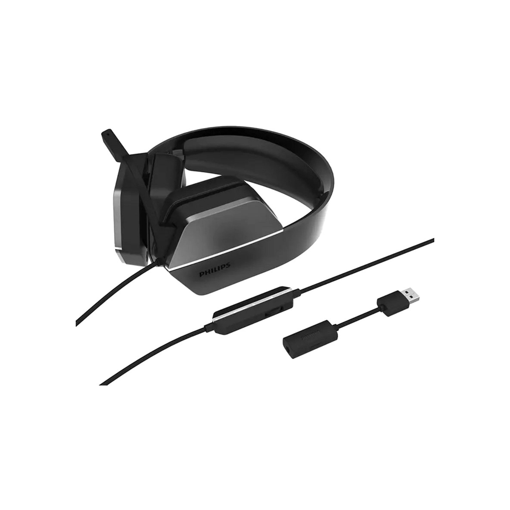 Навушники Philips Wired Gaming Headset 7.1 USB+ 3.5 мм (TAG4106BK/00)