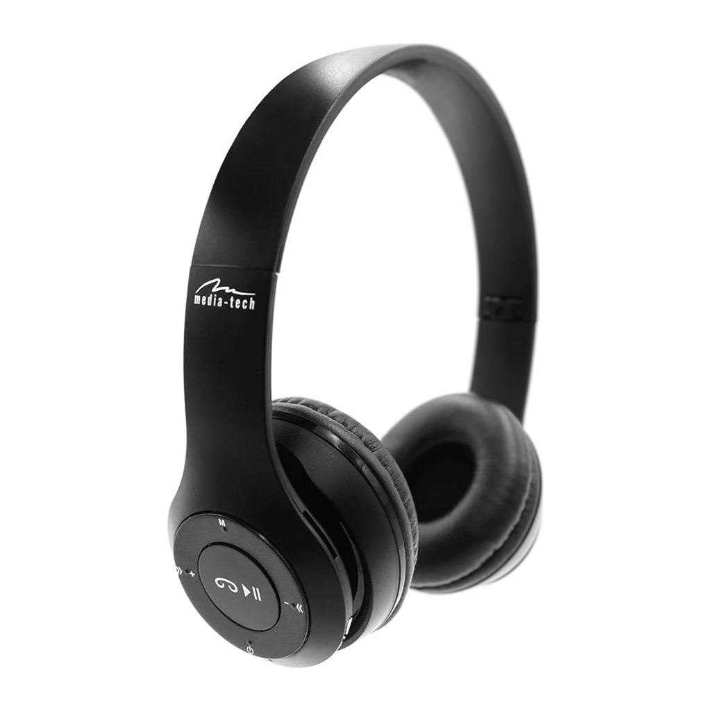 Навушники Media-Tech Epsilion Bluetooth Black (MT3591)