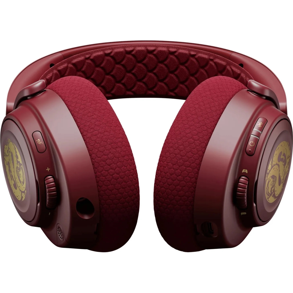 Навушники SteelSeries Arctis Nova 7 Wireless Dragon Edition Red (61557)