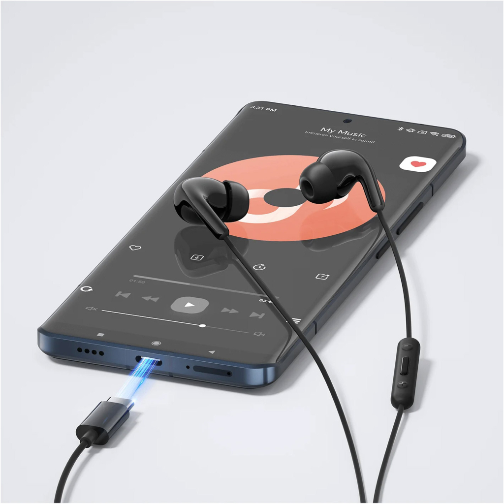 Навушники Xiaomi Type-C Earphones Black (1071791)