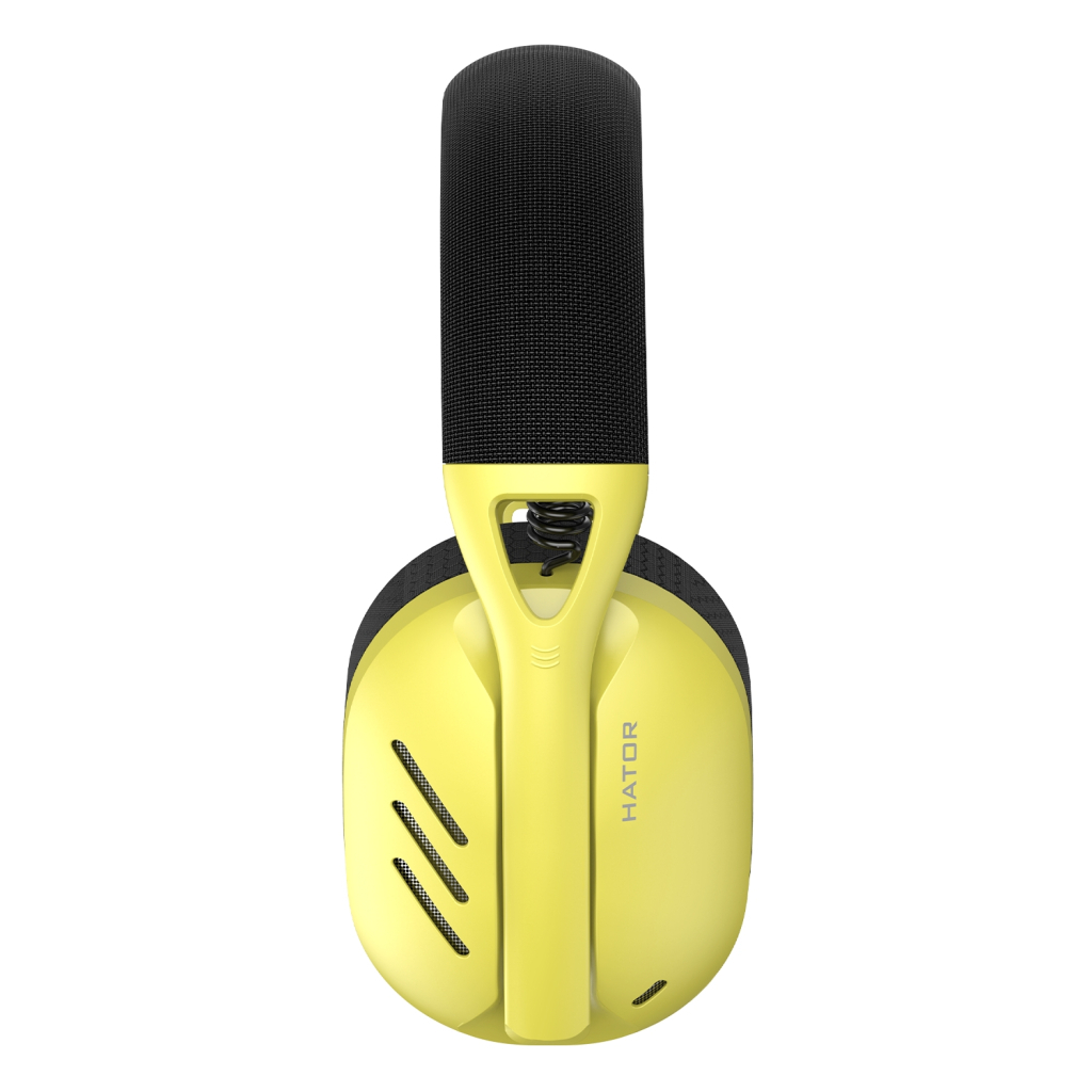 Навушники Hator Hyperpunk 2 Wireless Tri-mode Black/Yellow (HTA-857)