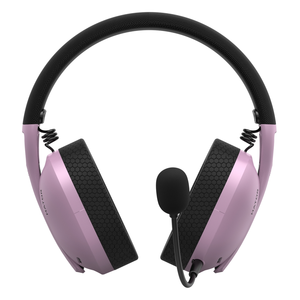 Навушники Hator Hyperpunk 2 Wireless Tri-mode Black/Lilac (HTA-859)