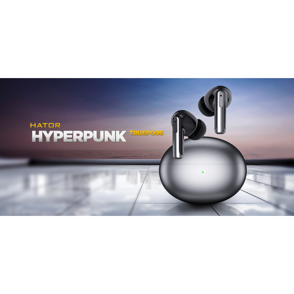 Навушники Hator Hyреrpunk Truepods Black (HTA-430)