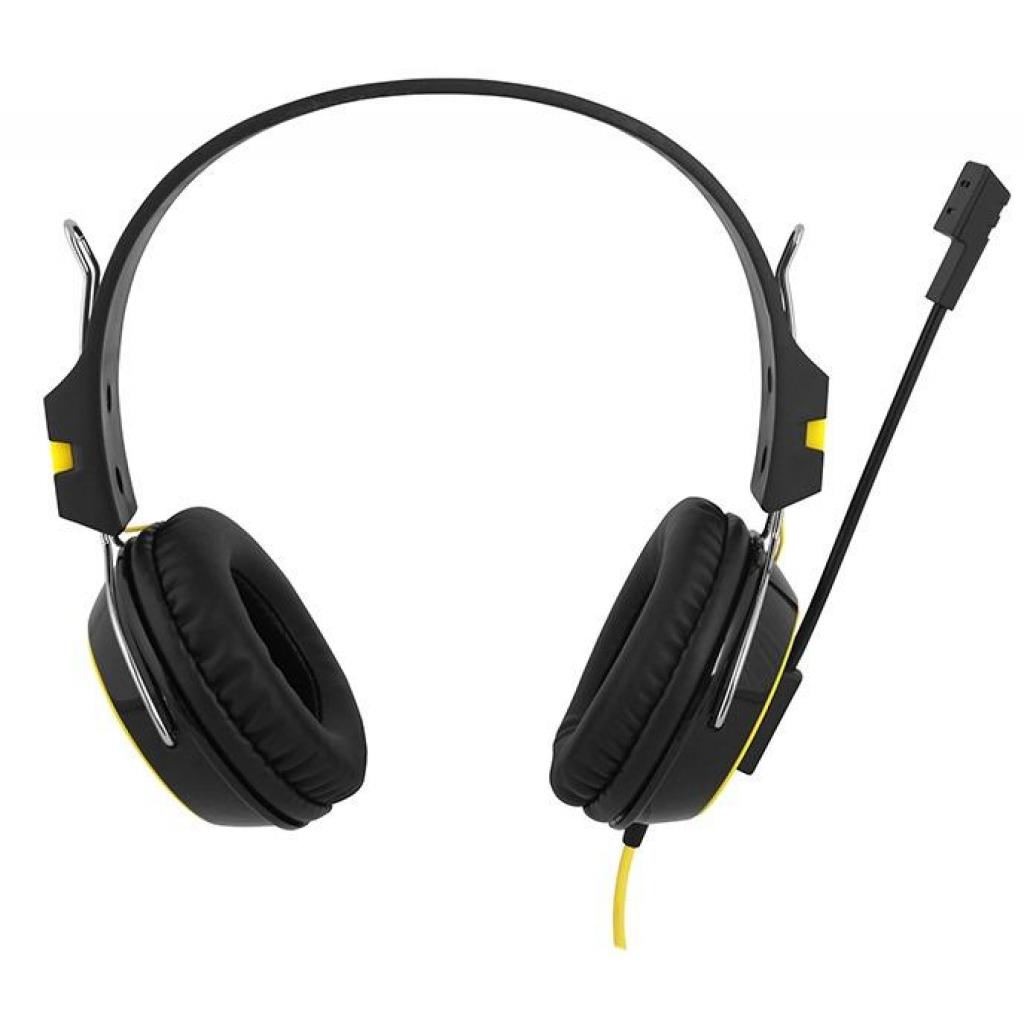 Навушники Gemix N4 Black-Yellow Gaming