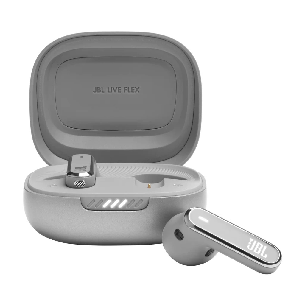 Навушники JBL Live Flex Silver (JBLLIVEFLEXSVR)