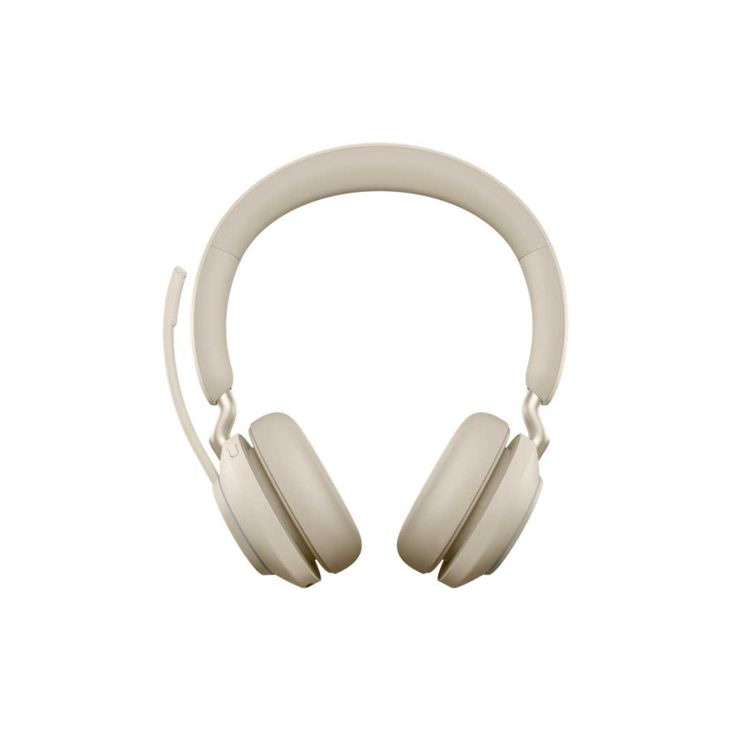 Навушники Jabra Evolve2 65 Link380c MS Stereo Beige (26599-999-898)