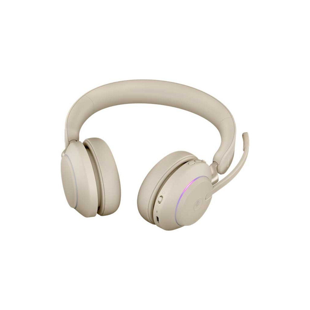 Навушники Jabra Evolve2 65 Link380c MS Stereo Beige (26599-999-898)