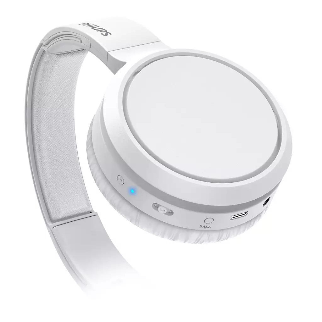 Навушники Philips TAH5205 Over-ear ANC Wireless Mic White (TAH5205WT/00)