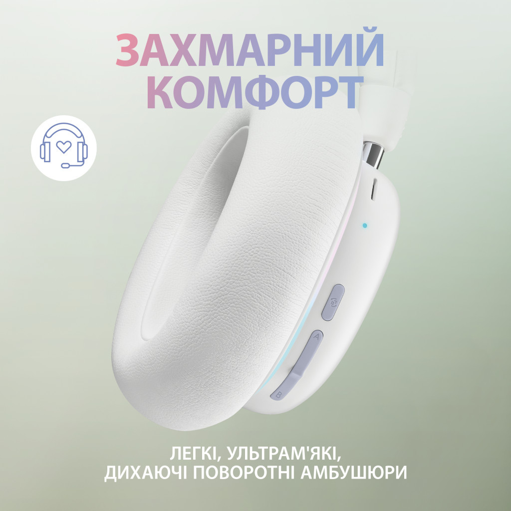 Навушники Logitech G735 Wireless Gaming Headset Off-White (981-001083)