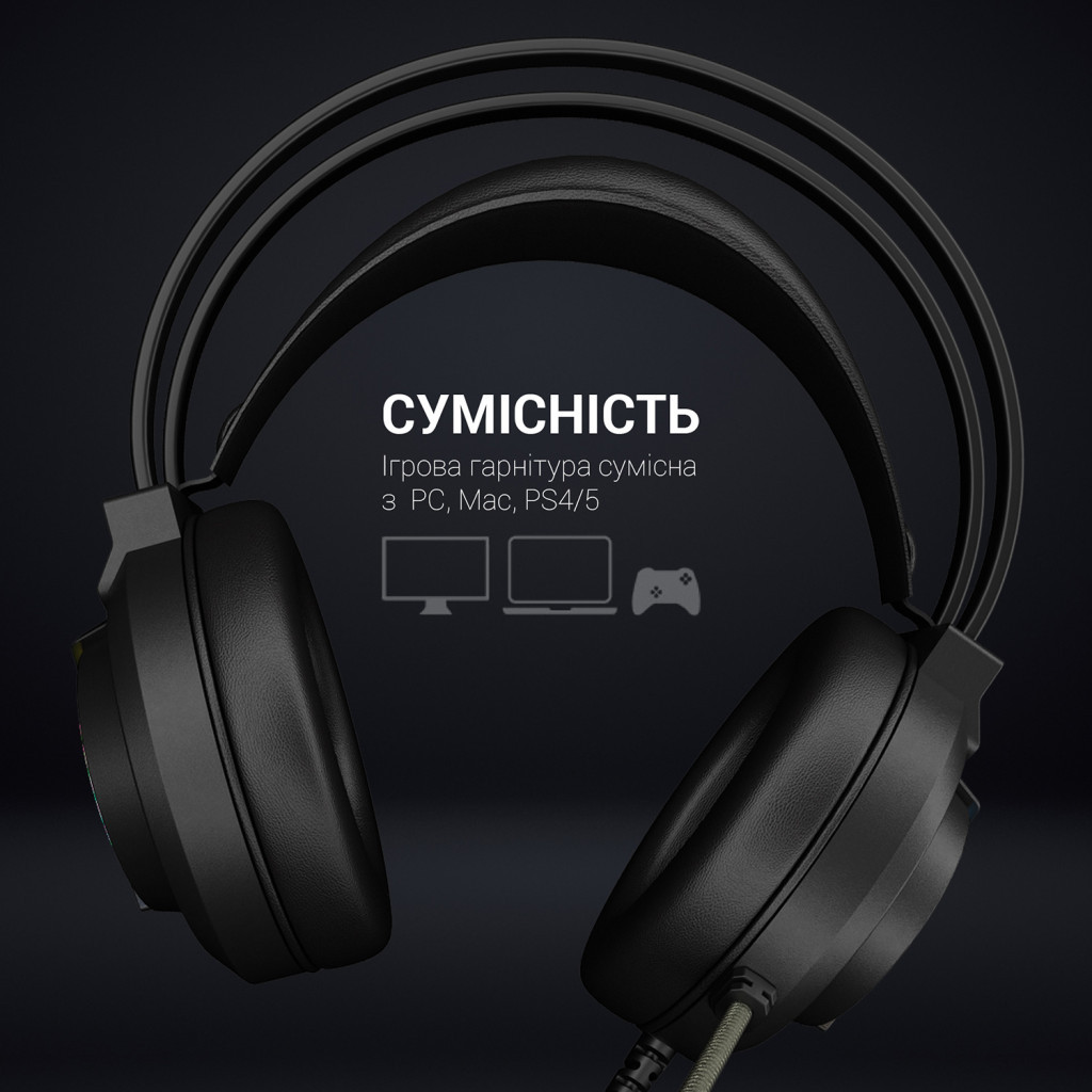 Навушники GamePro HS565 Nitro Black (HS565)