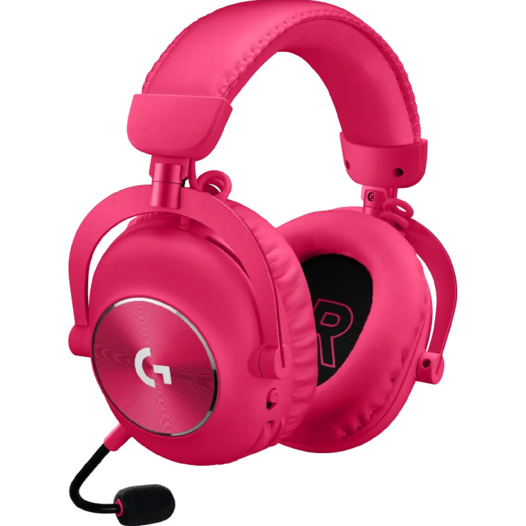 Навушники Logitech G Pro X 2 Lightspeed Wireless Magenta (981-001275)