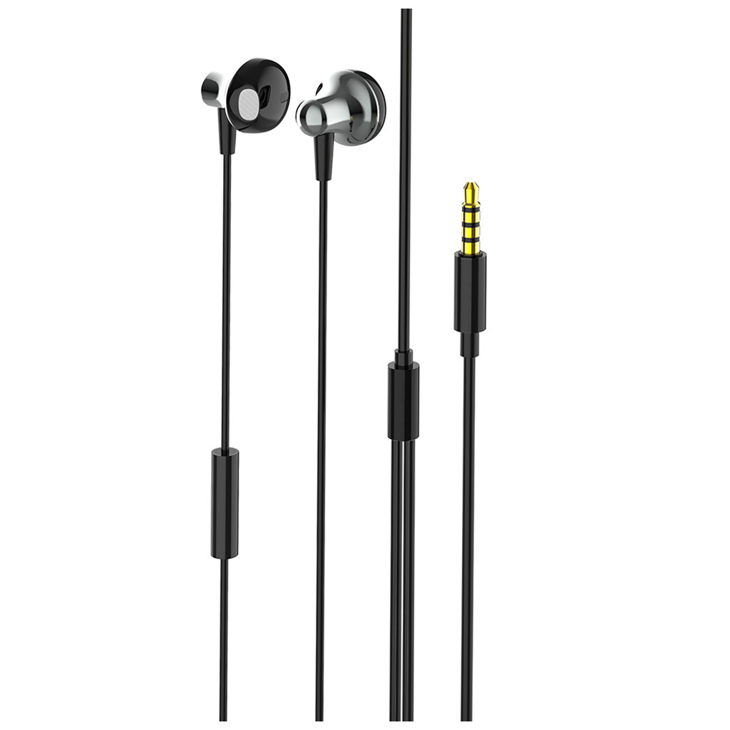 Навушники ColorWay Slim 3.5 mm Wired Earphone Blast 1 Black (CW-WD01BK)