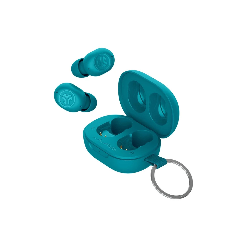 Навушники Jlab JBuds Mini Aqua Teal (IEUEBJBMINIRAQUA124)