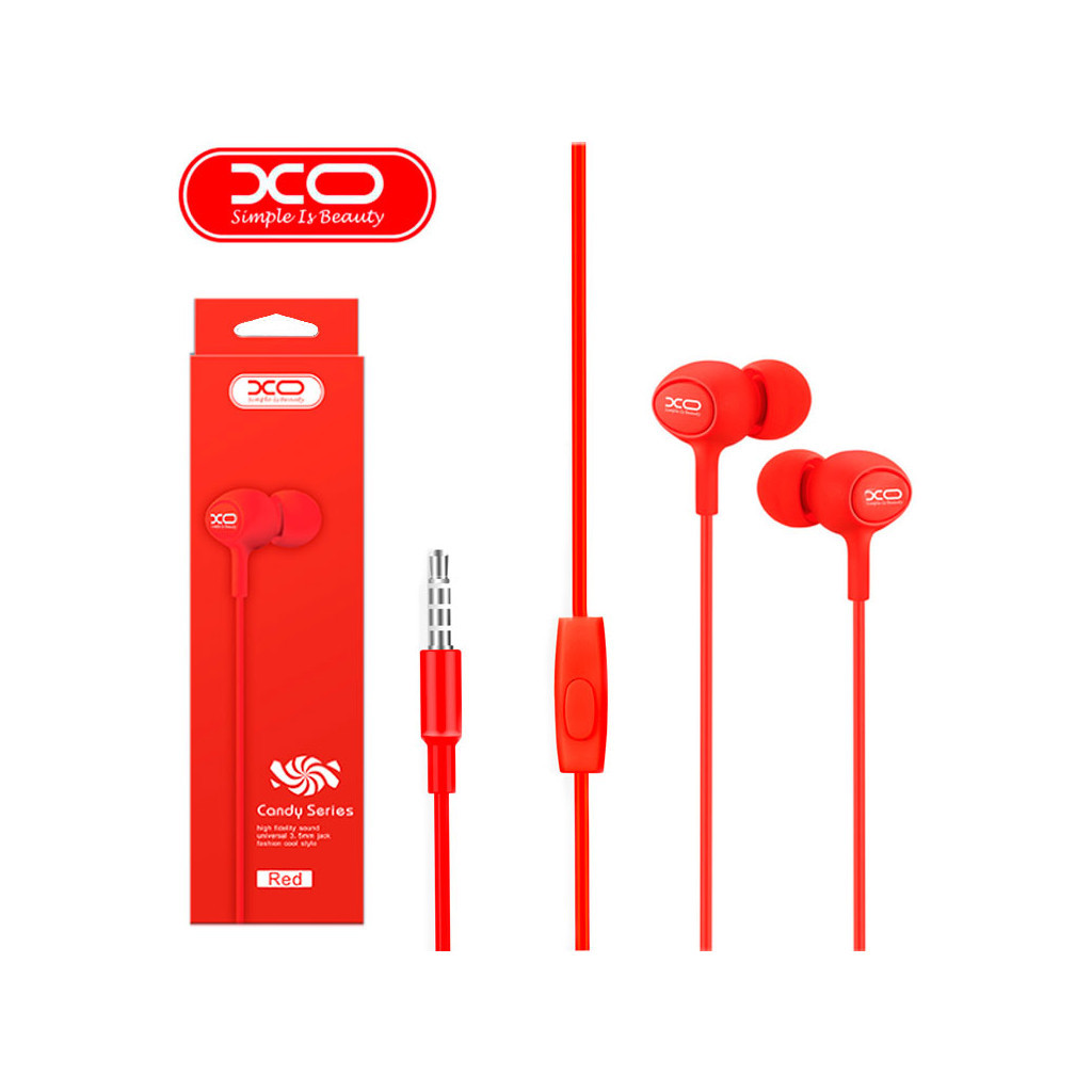 Навушники XO S6 Encok Red (S6-RD)