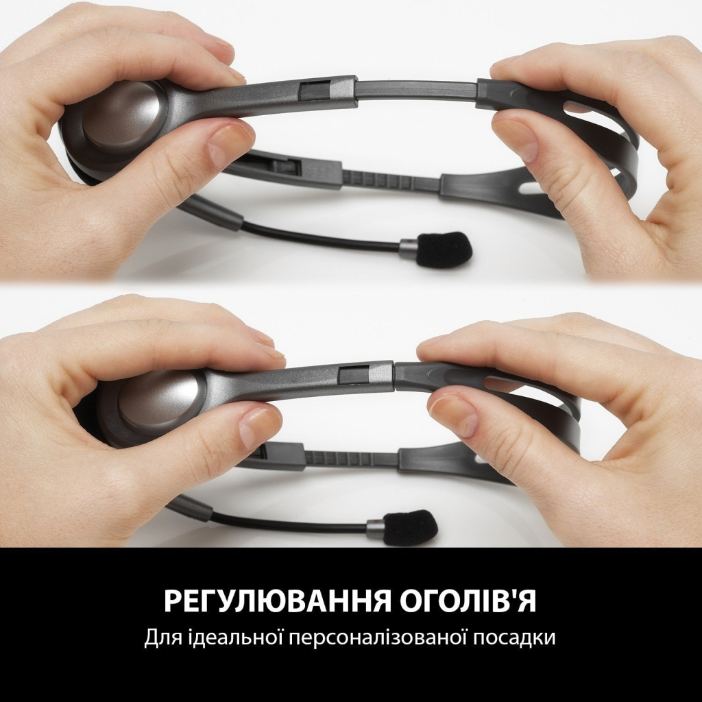 Навушники Logitech H111 Stereo Headset with 1*4pin jack (981-000593)