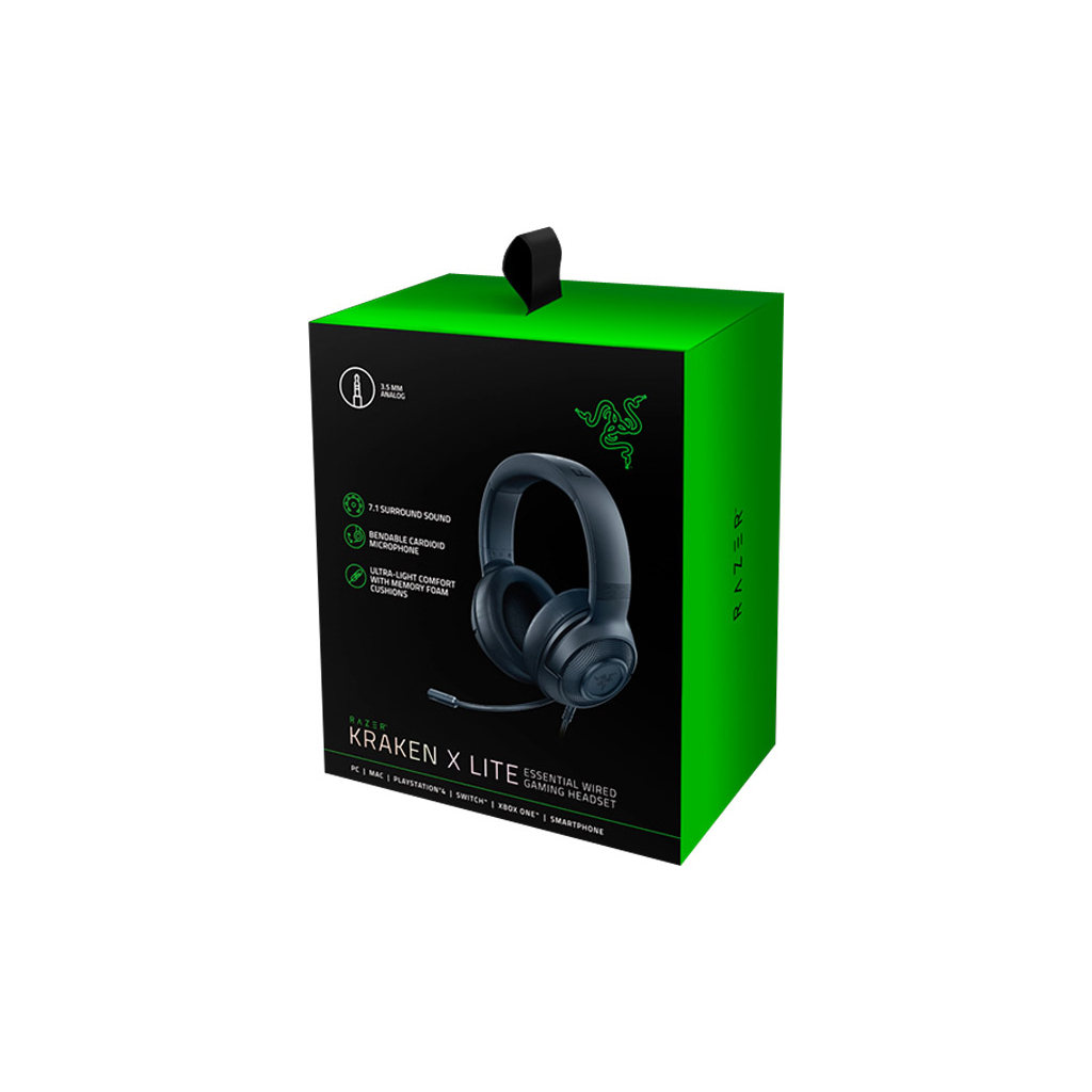 Навушники Razer Kraken X Lite (RZ04-02950100-R381/R3M1)