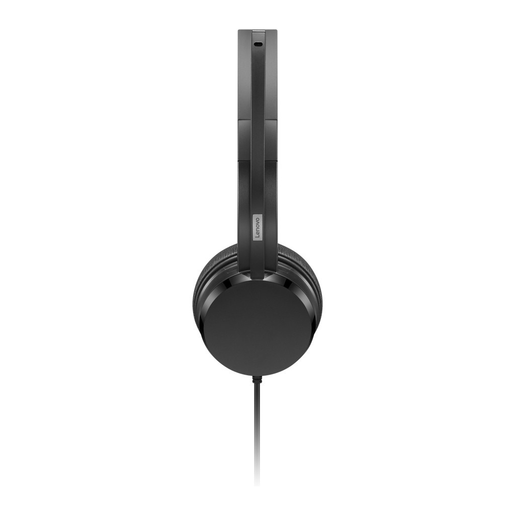 Навушники Lenovo USB-A Wired Stereo On-Ear Black (4XD1K18260)