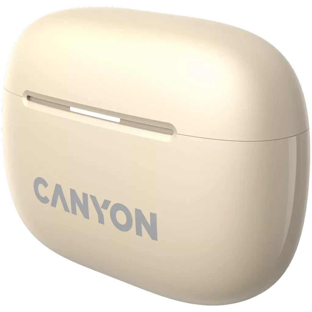 Навушники Canyon TWS-10 OnGo ANC ENC Beige (CNS-TWS10BG)