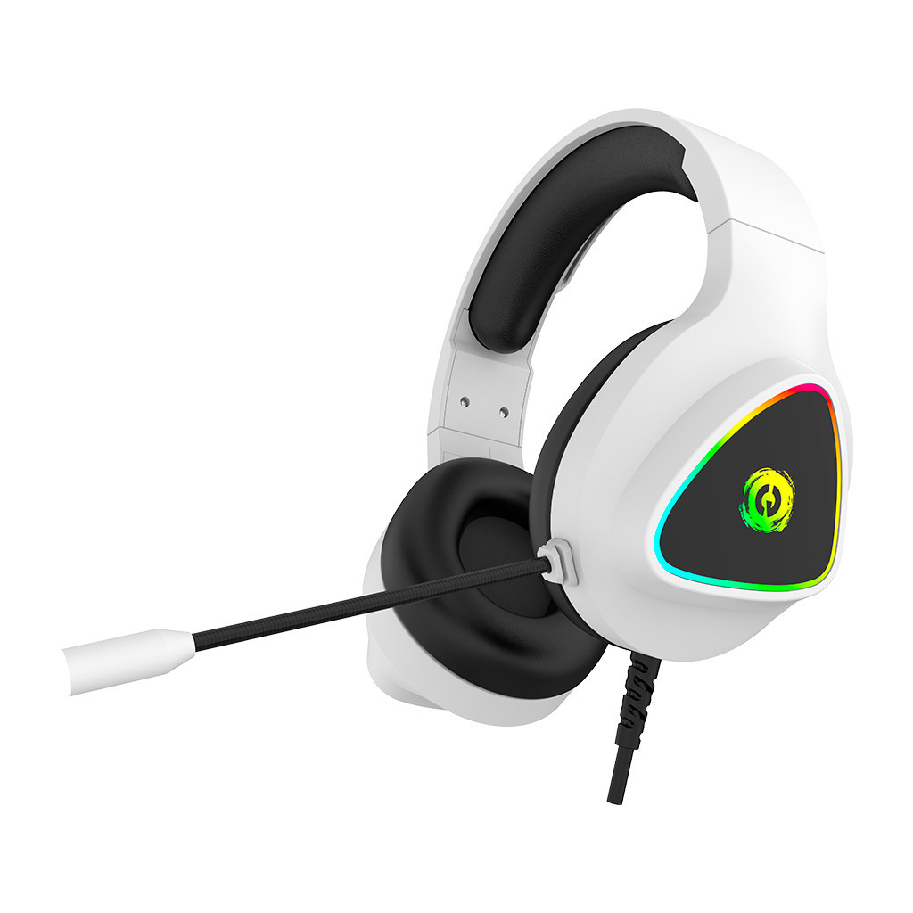 Навушники Canyon GH-6 Shadder Gaming 3.5 мм RGB White (CND-SGHS6W)