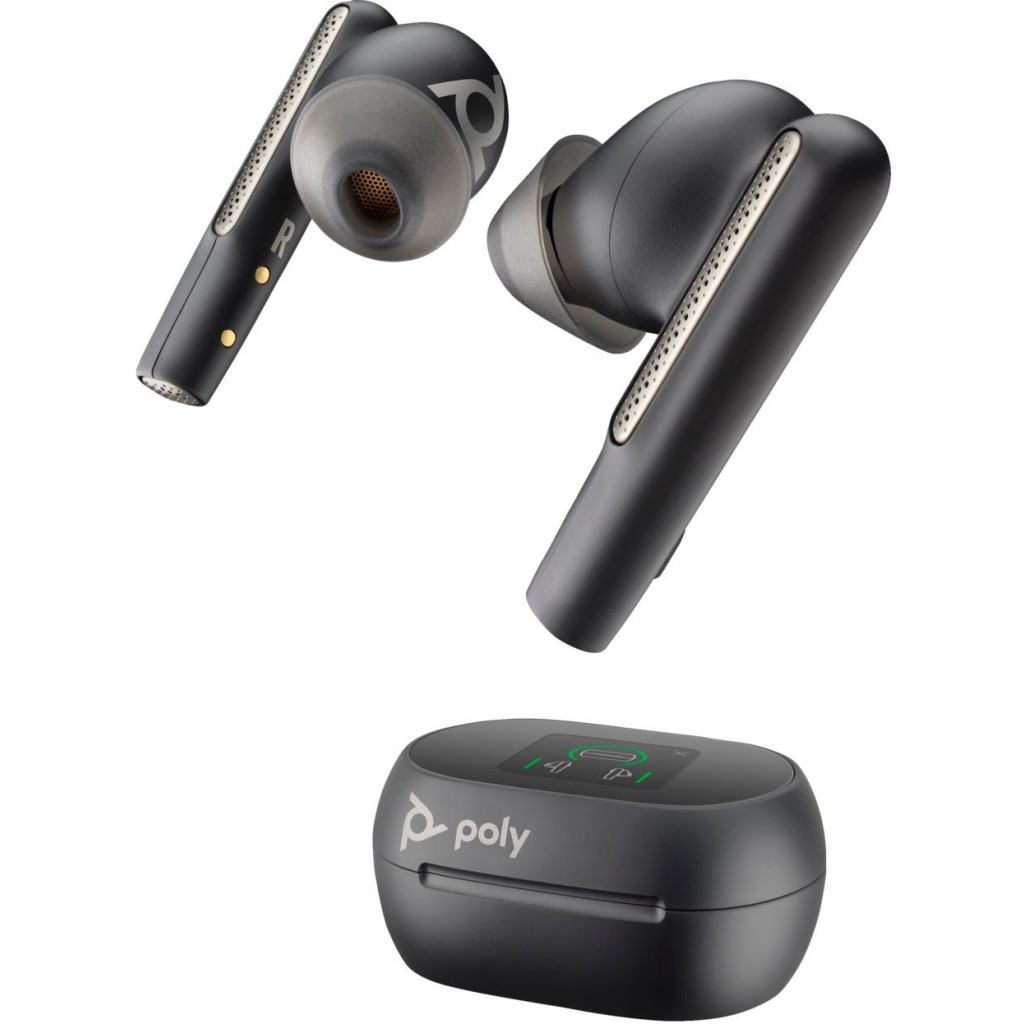 Навушники Poly Voyager Free 60+ Earbuds + BT700C + TSCHC Black (7Y8G4AA)