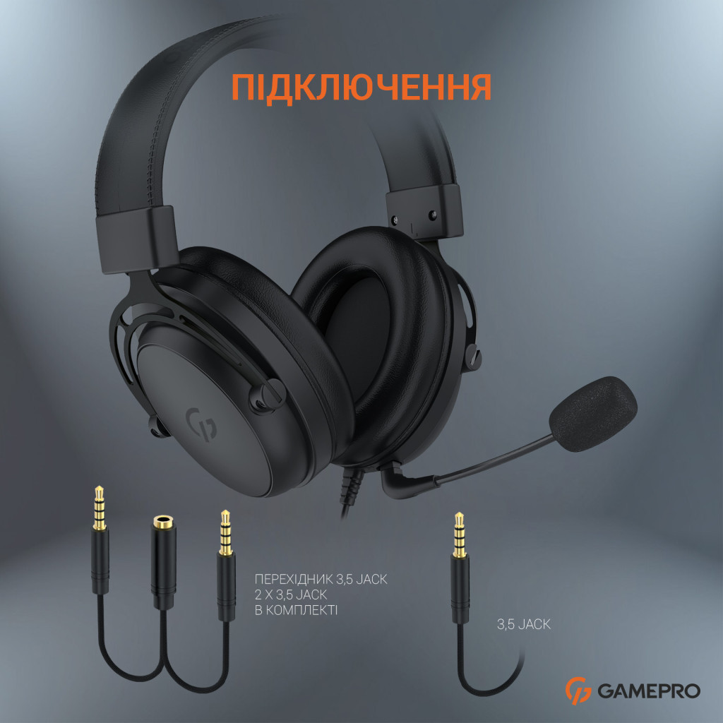 Навушники GamePro HS1050 Black (HS1050)