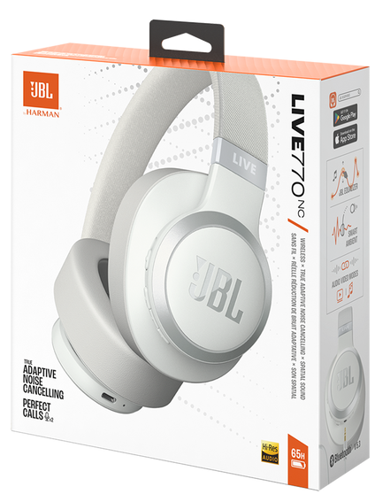 Гарнітура JBL LIVE 770NC White (JBLLIVE770NCWHT)