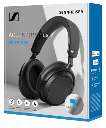 Гарнітура Sennheiser Accentum Plus Wireless Black