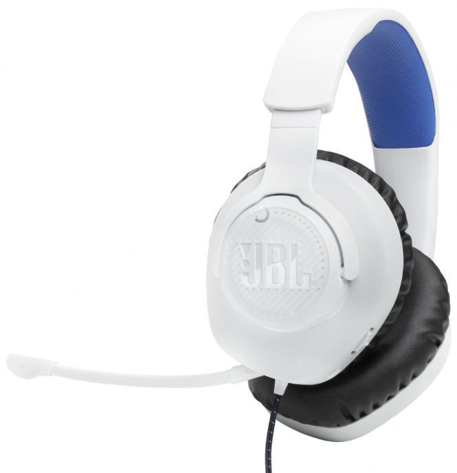 Гарнітура JBL QUANTUM 100P Console White (JBLQ100PWHTBLU)